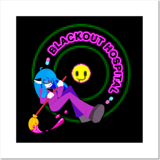 Blackout Hospital Circle Design Posters and Art